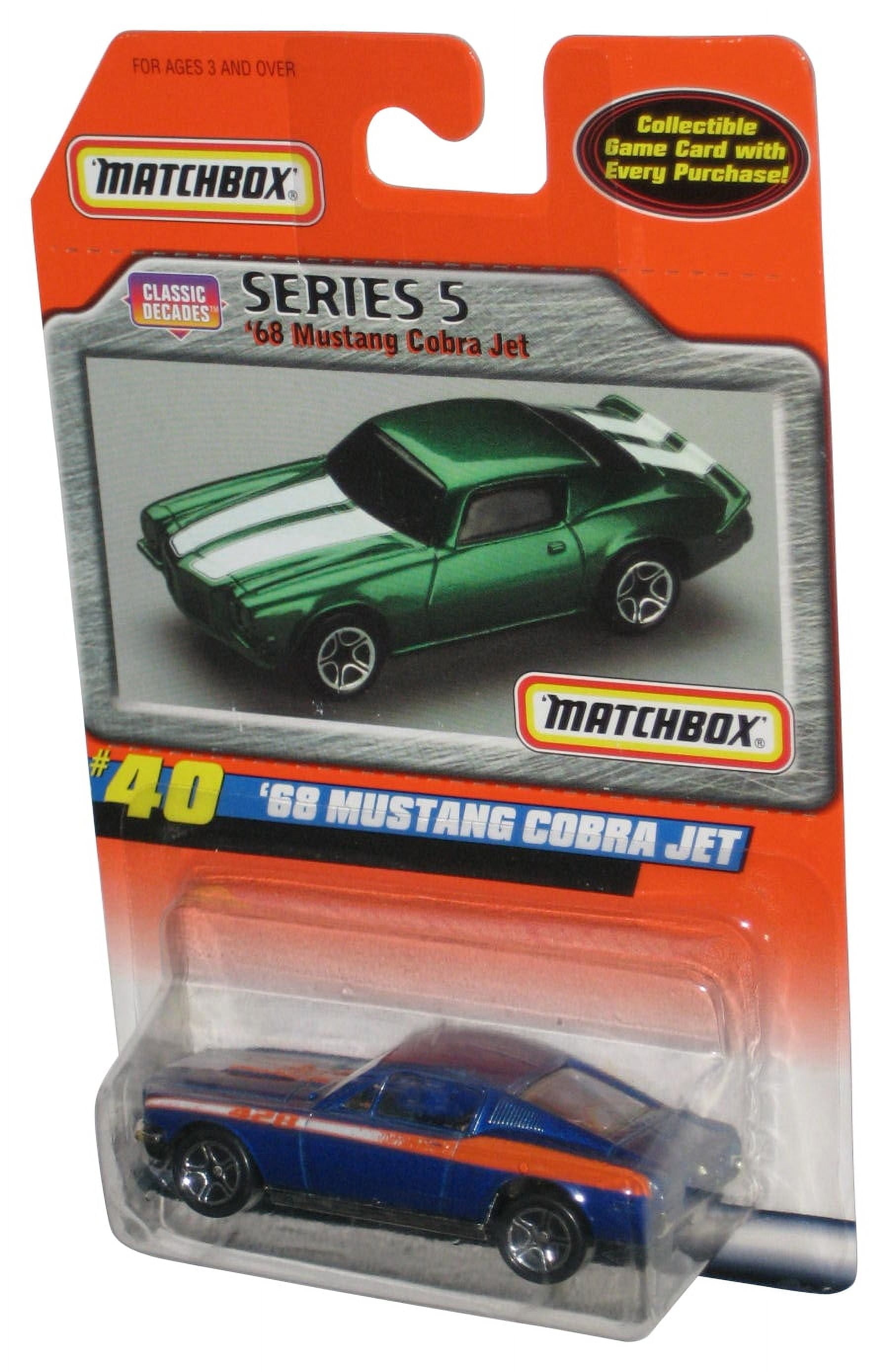 Matchbox Classic Decades (1998) Series 5 Blue '68 Mustang