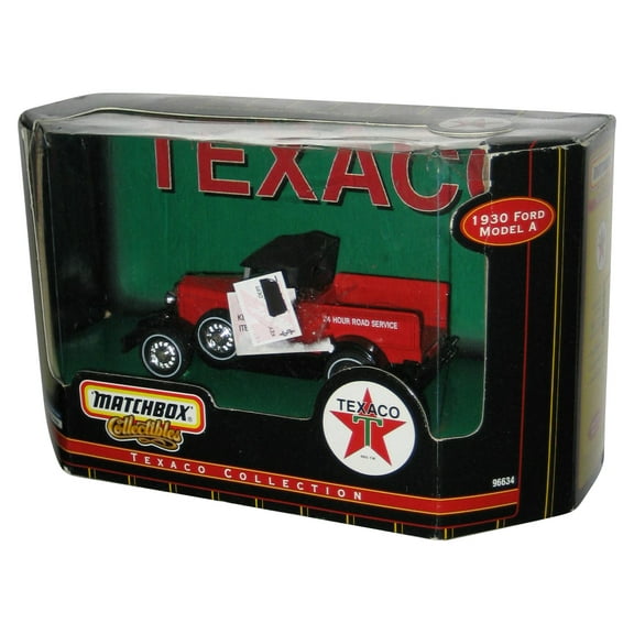 Matchbox Collectibles (1999) Texaco Green 1955 Chevy 3100 Tow Truck Toy