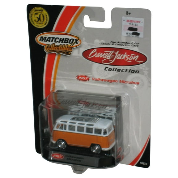 Matchbox Collectibles (2001) Barrett-Jackson Orange & White 1967 Volkswagen Microbus