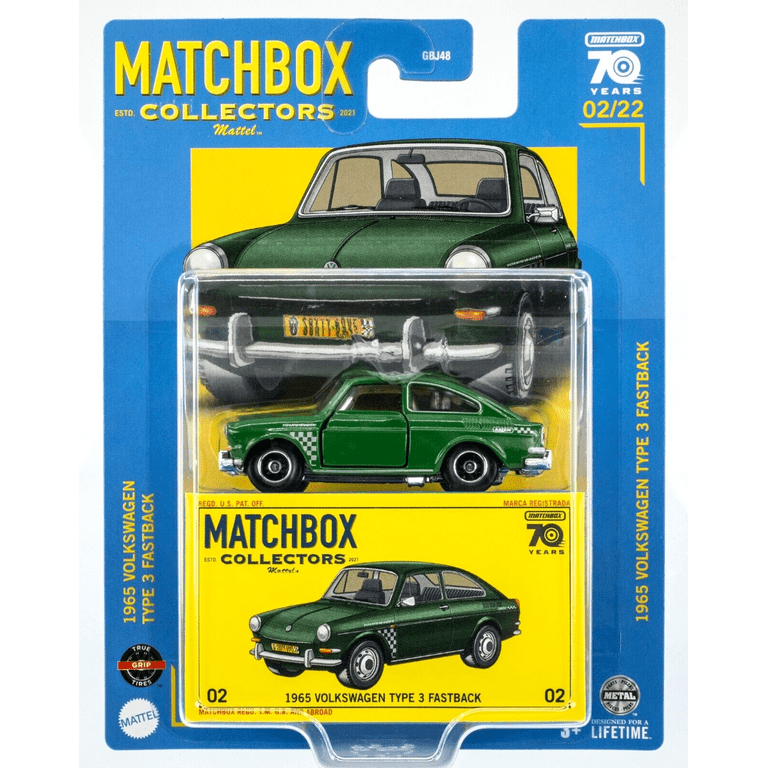 Matchbox Collectors 1965 Volkswagen Type 3 Fastback 1 64 Scale Toy Vehicle Walmart