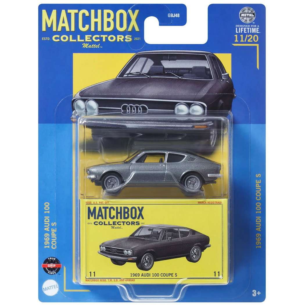 Matchbox Collectors 1969 Audi 100 Coupe S Diecast Vehicle - Walmart.com
