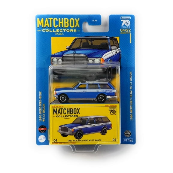 Matchbox Collectors 1980 Mercedes-Benz W123 Wagon 1:64 Scale Toy Vehicle 04/22