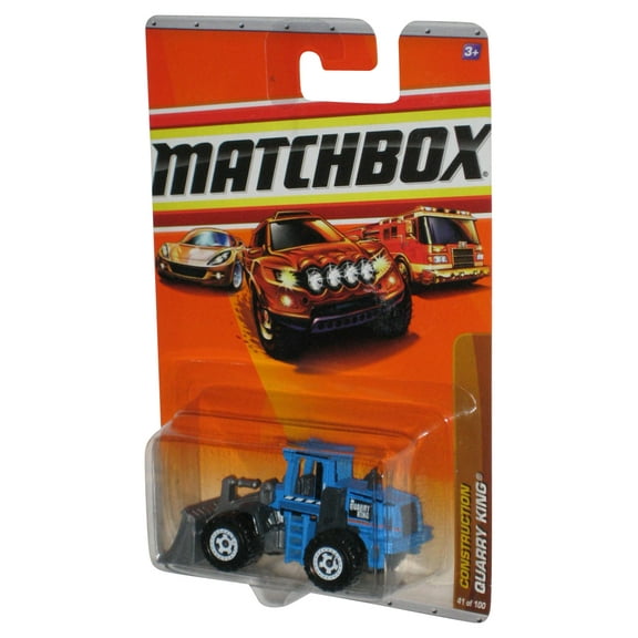 Matchbox Construction (2009) Mattel Blue Quarry King Die-Cast Toy 41/100