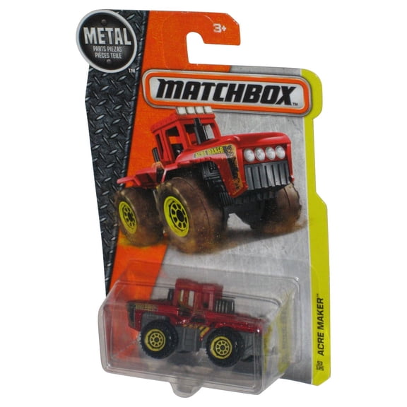 Matchbox Construction (2016) Red Acre Maker Metal Toy 53/125