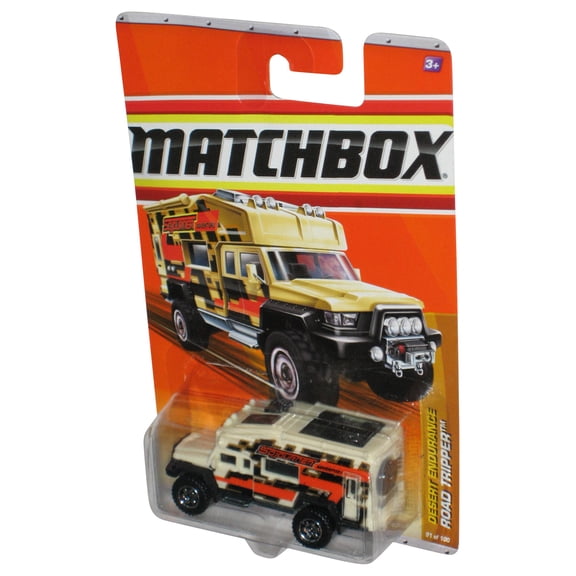 Matchbox Desert Endurance (2010) Sojourner White Road Tripper Toy Car 91/100