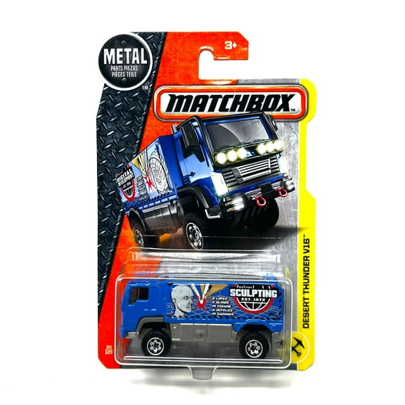 Matchbox Desert Thunder V16 Blue