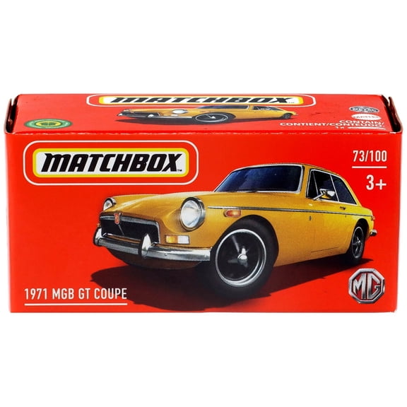Matchbox Drive Your Adventure 1971 MGB GT Coupe Diecast Car