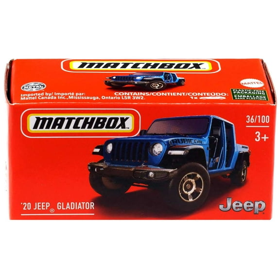 Matchbox Drive Your Adventure '20 Jeep Gladiator Diecast Car