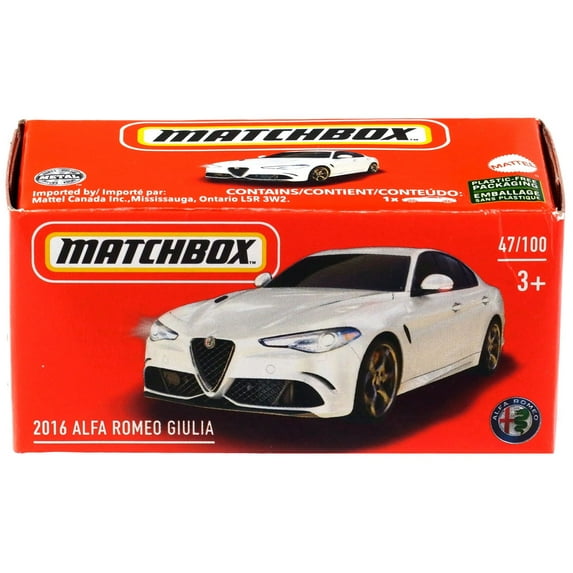 Matchbox Drive Your Adventure 2016 Alfa Romeo Giulia Diecast Car