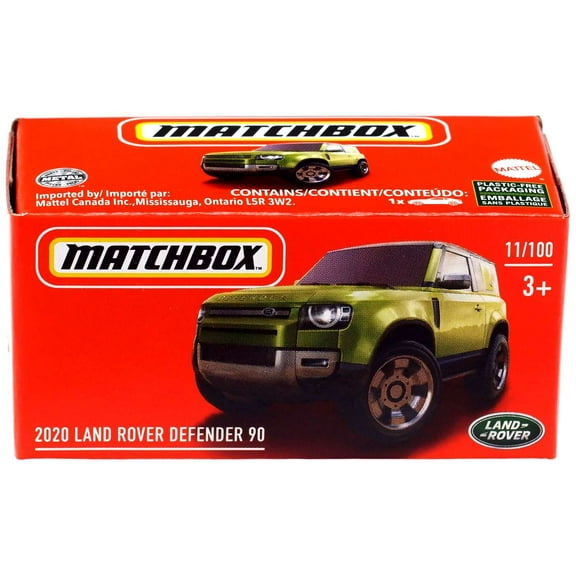 Matchbox Drive Your Adventure 2020 Land Rover Defender 90 Diecast Car