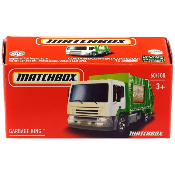 Matchbox Drive Your Adventure Garbage King Diecast Car