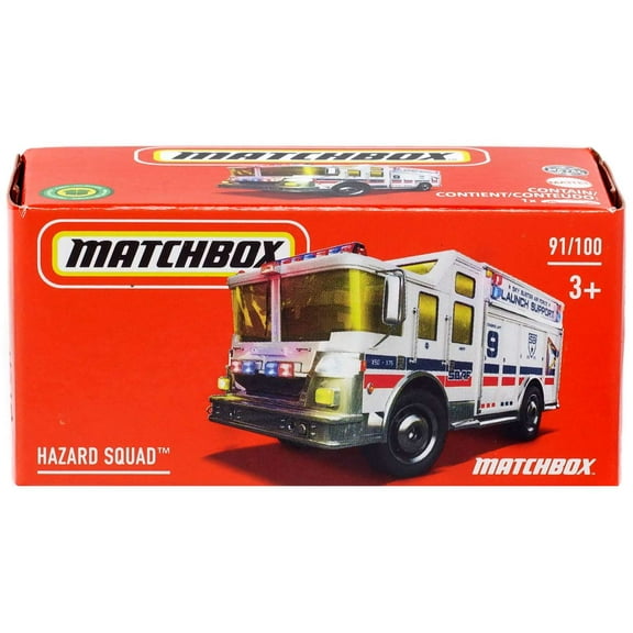 Mattel Matchbox Adventure Hazard Squad Diecast Car and Truck Play Vehicles