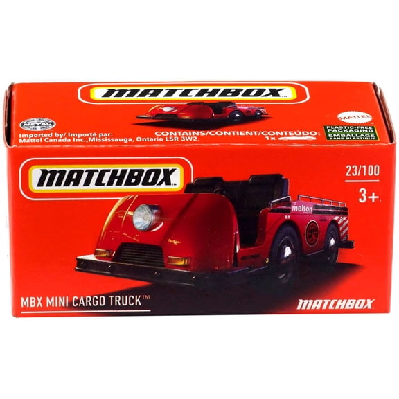 Matchbox Drive Your Adventure MBX Mini Cargo Truck Diecast Car