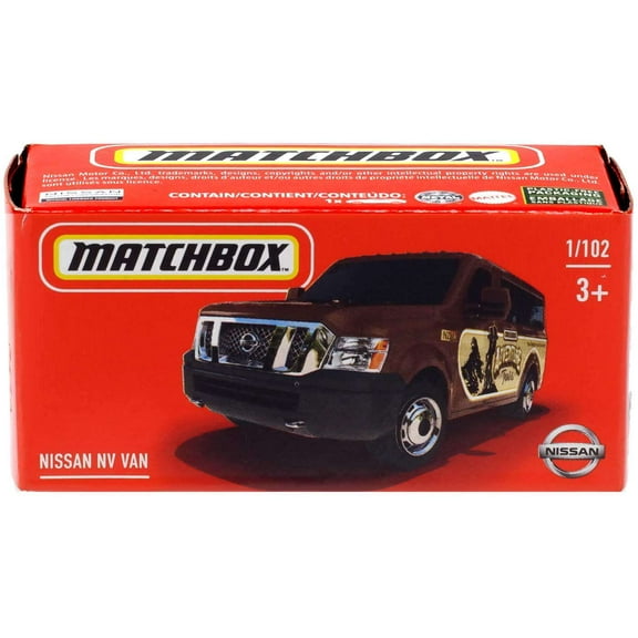 Matchbox Drive Your Adventure Nissan NV Van Diecast Car
