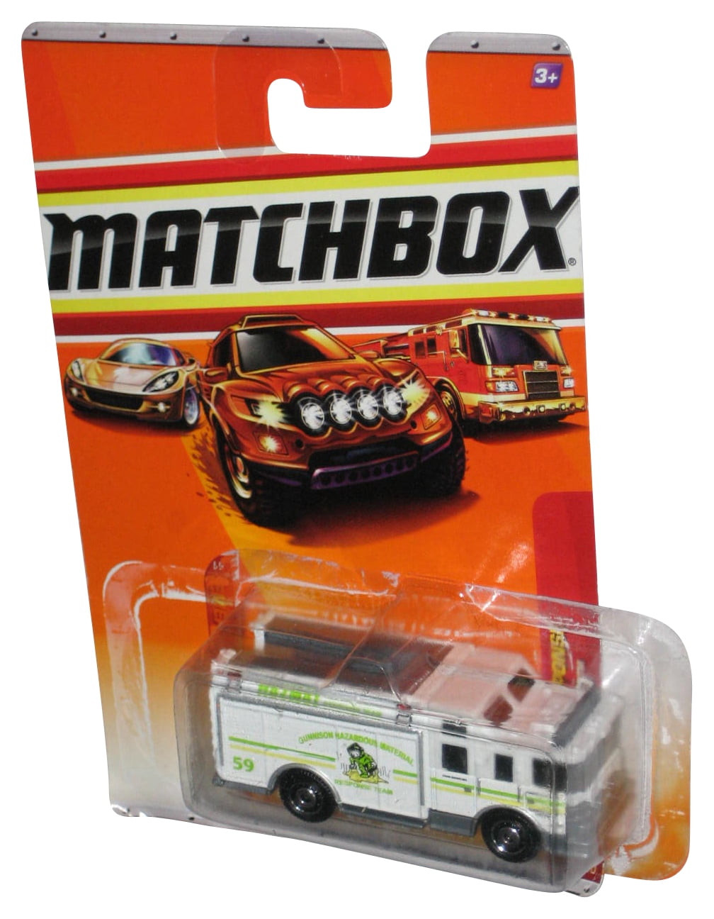 Matchbox - Pierce Dash Fire Truck Amarelo_Preto - Básico