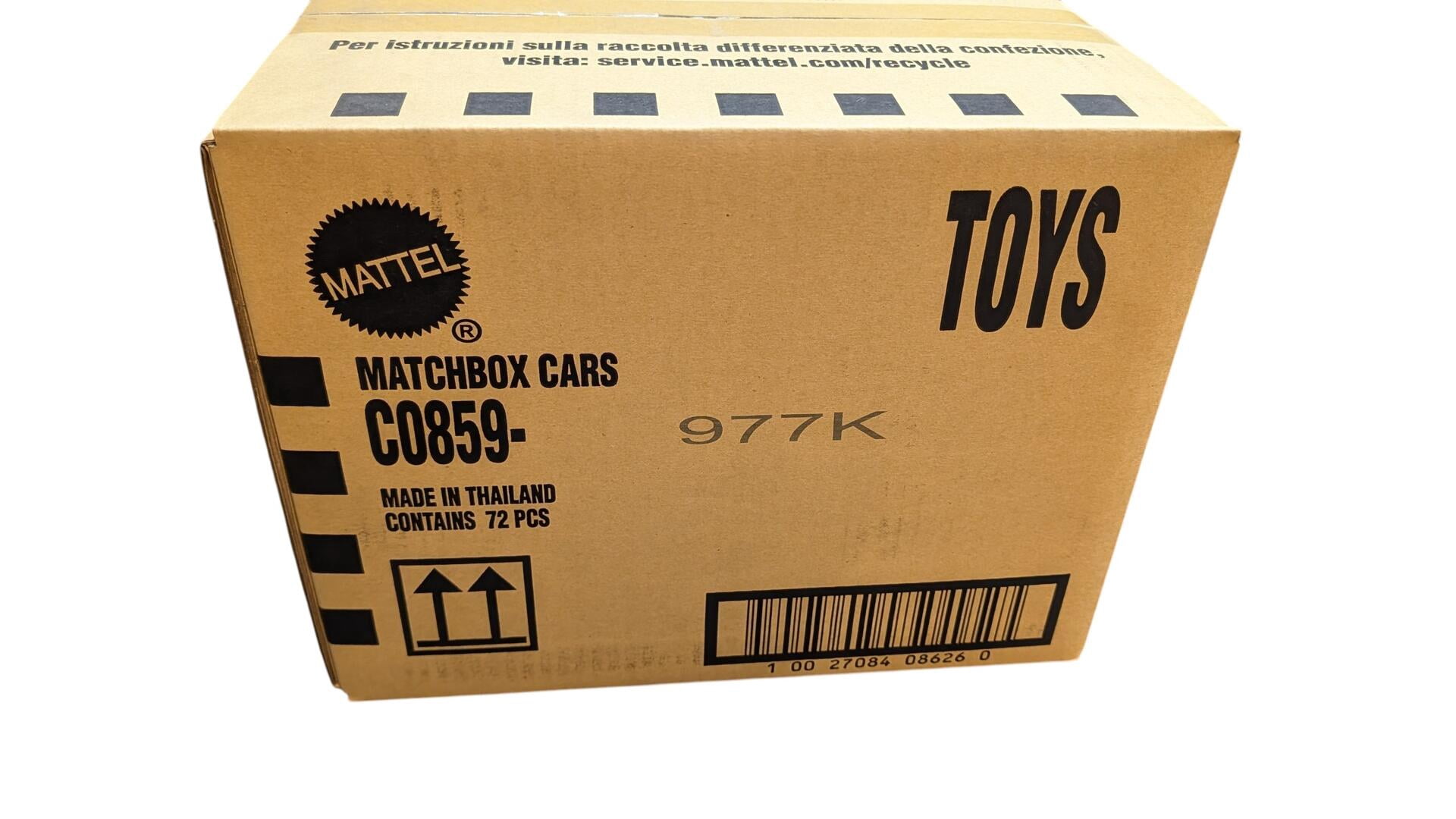 Matchbox Factory Sealed case 72 cars Short Card - Walmart.com