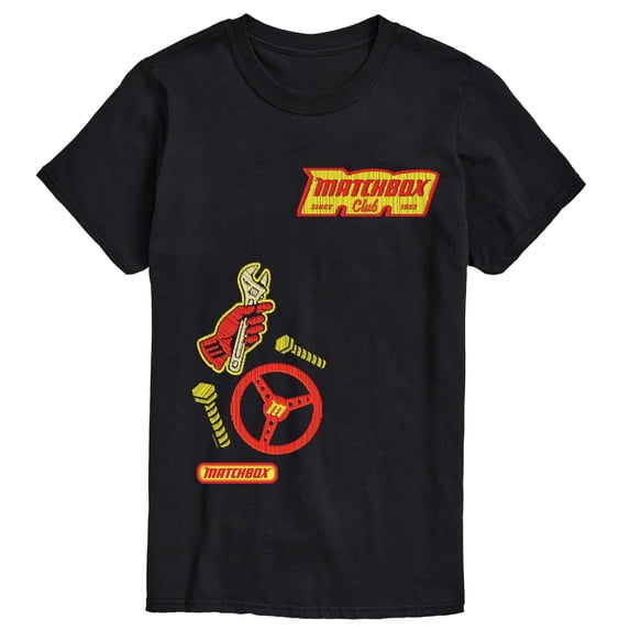 Matchbox - Faux Patches - Men's Short Sleeve Graphic T-Shirt