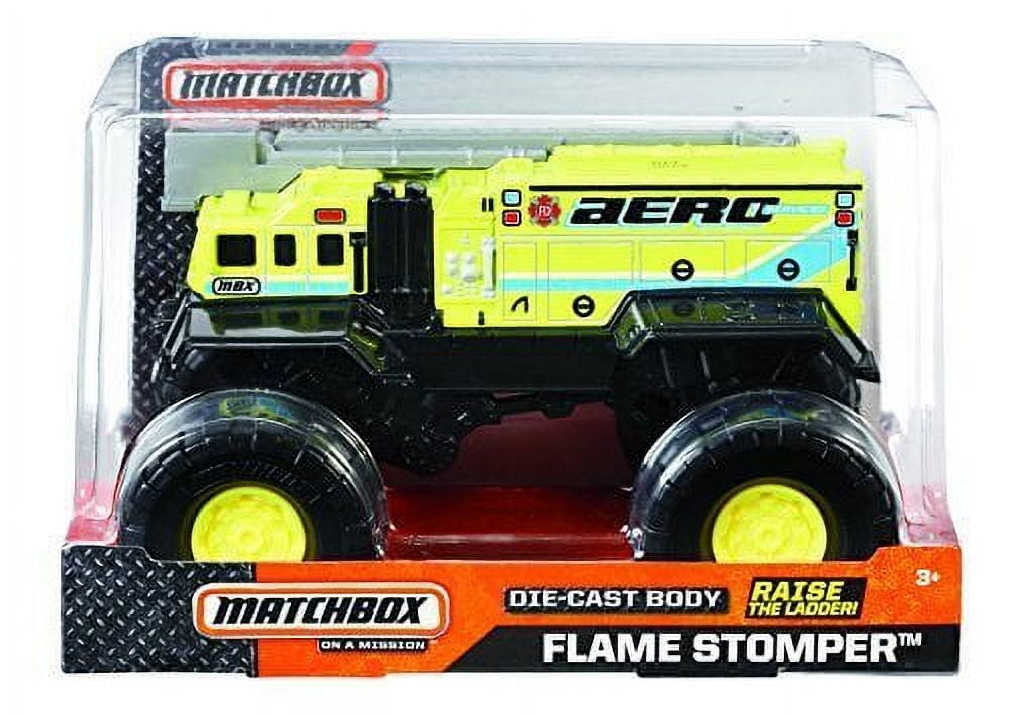 Stomp Vehicle Matchbox Flame Stomper 1:24 Scale Car & Truck Play Vehicle - Walmart.com