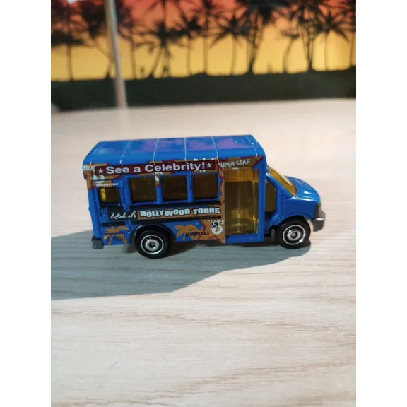 Matchbox GMC School Bus 1:64 Die Cast 2014 Release Thailand Blue