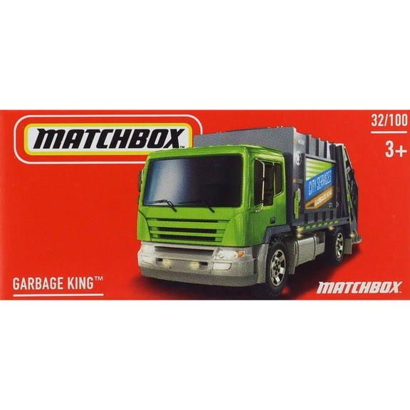 Matchbox Garbage King Diecast Car (Boxed)