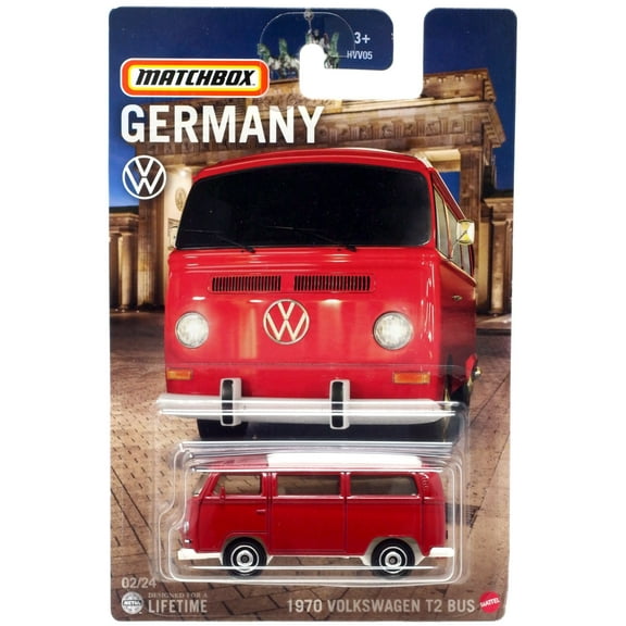 Matchbox Germany 1970 Volkswagen T2 Bus Diecast Car