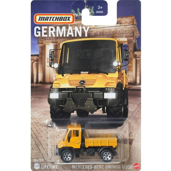 Matchbox Germany Mercedes-Benz Unimog U300 Diecast Car