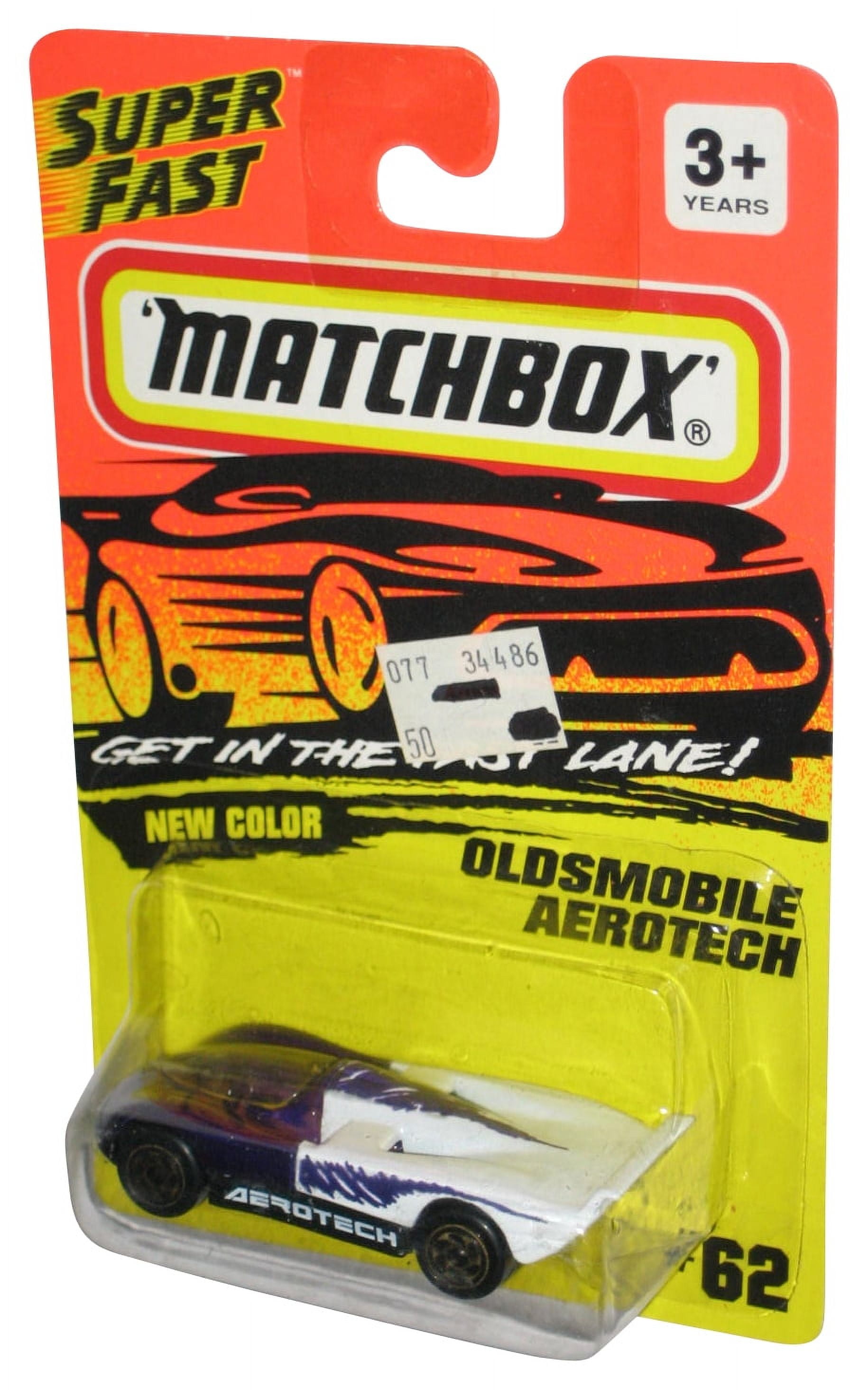 Matchbox Get In The Fast Lane New Color (1993) White & Purple