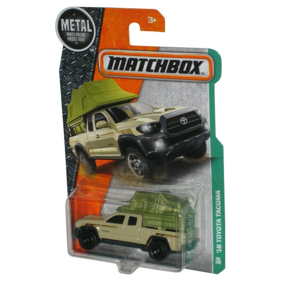 Matchbox Green '16 Toyota Tacoma (2016) Metal Toy Truck 86/125
