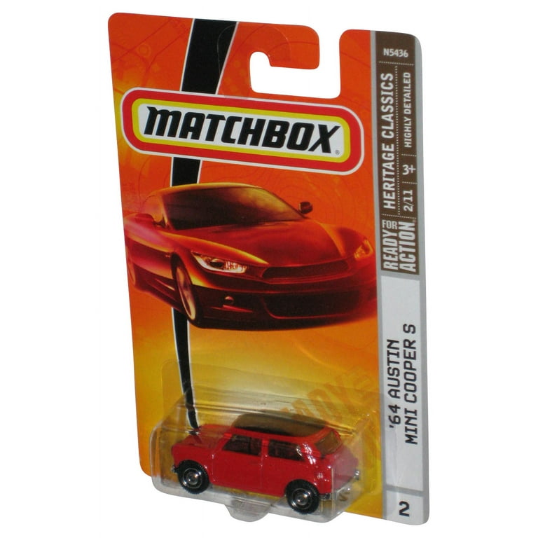 Matchbox Heritage Classics 2/11 (2008) Red '64 Austin Mini Cooper
