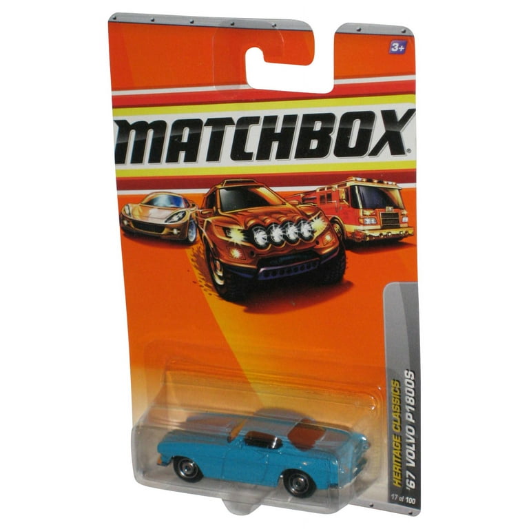 Matchbox Heritage Classics 2009 Blue 67 Volvo P1800S Toy Car 17 100 Walmart