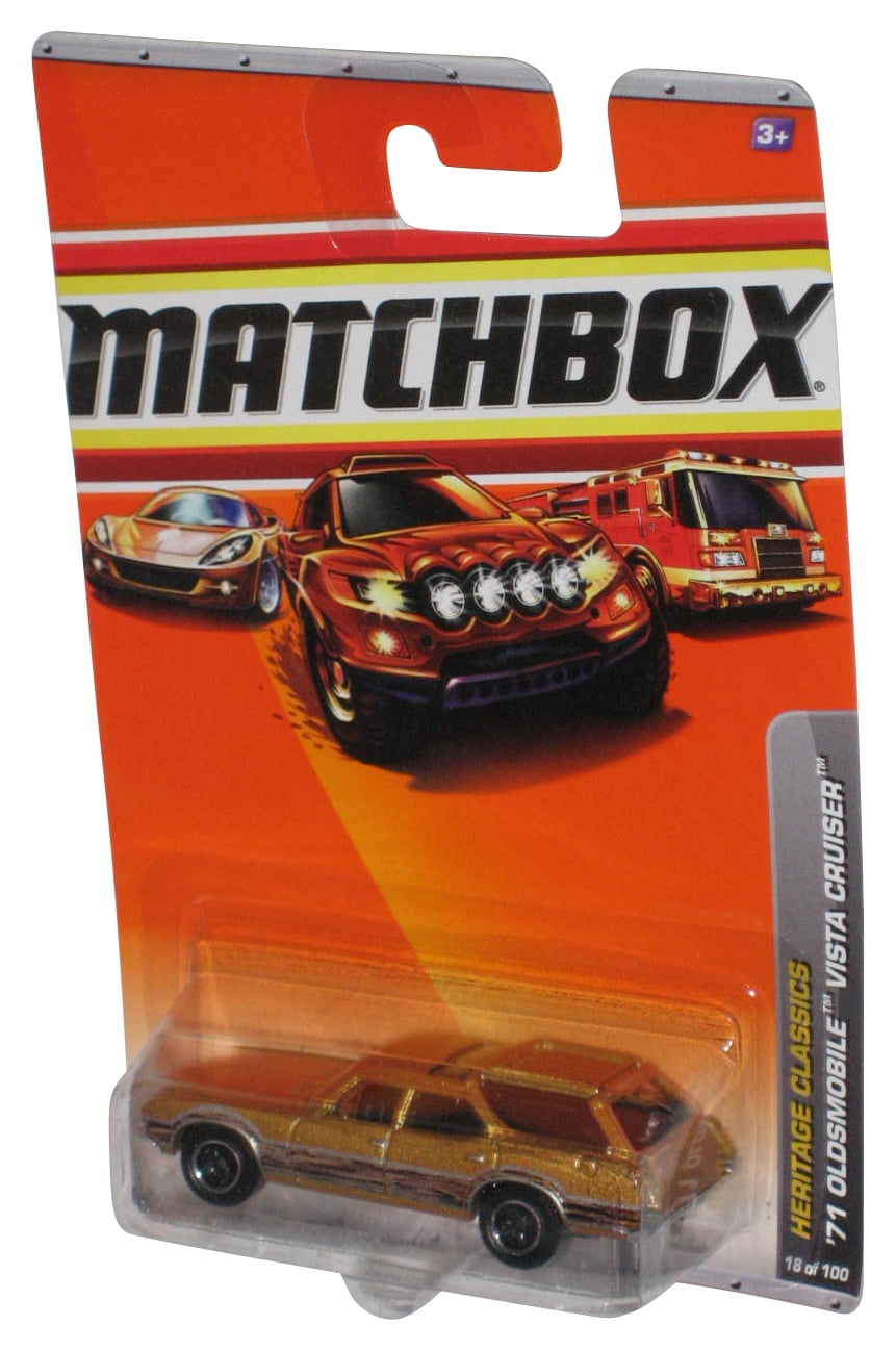 Matchbox Heritage Classics (2009) Gold '71 Oldsmobile Vista Cruiser Toy ...