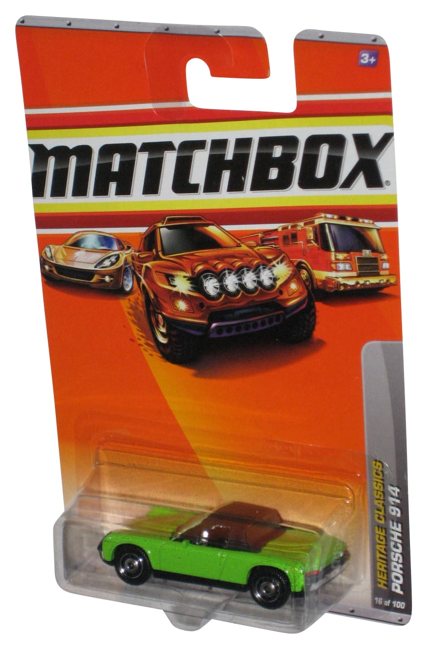 Matchbox Heritage Classics 2009 Green 71 Porsche 914 Toy Car 16 100 Walmart