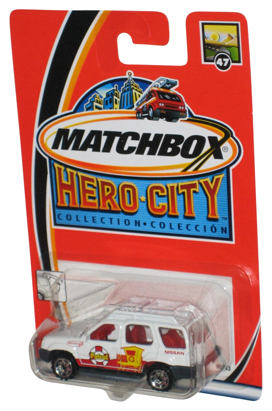 Matchbox Hero City 2002 Nissan Xterra White Patrol Liberia Ubuy
