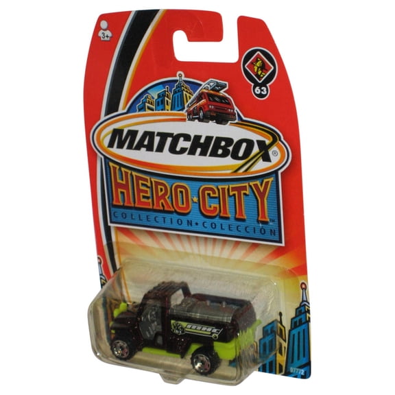 Matchbox Hero City Collection (2003) Red & Green Die-Cast Toy #63