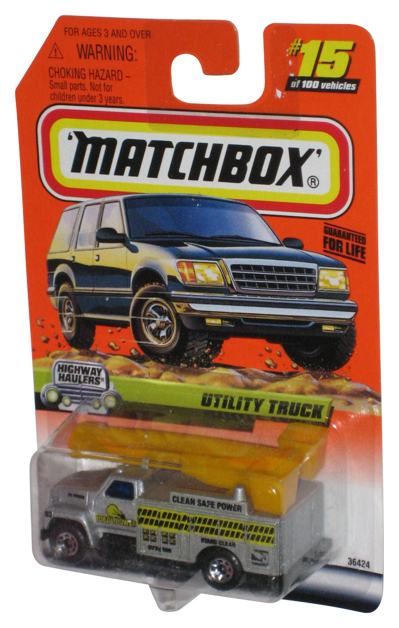 Matchbox utility sale truck