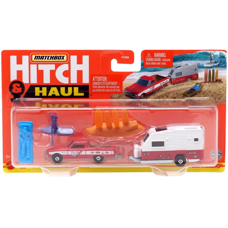 Matchbox Hitch & Haul '61 Ford Ranchero / MBX Trailer II Diecast