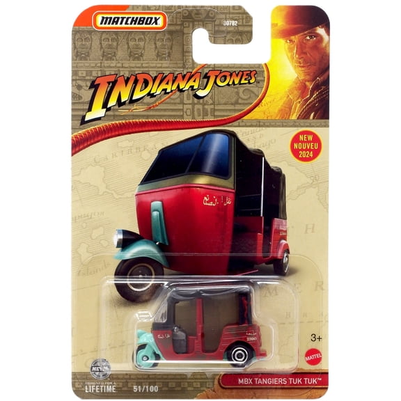 Matchbox Indiana Jones Tangiers Tuk Tuk Diecast Vehicle