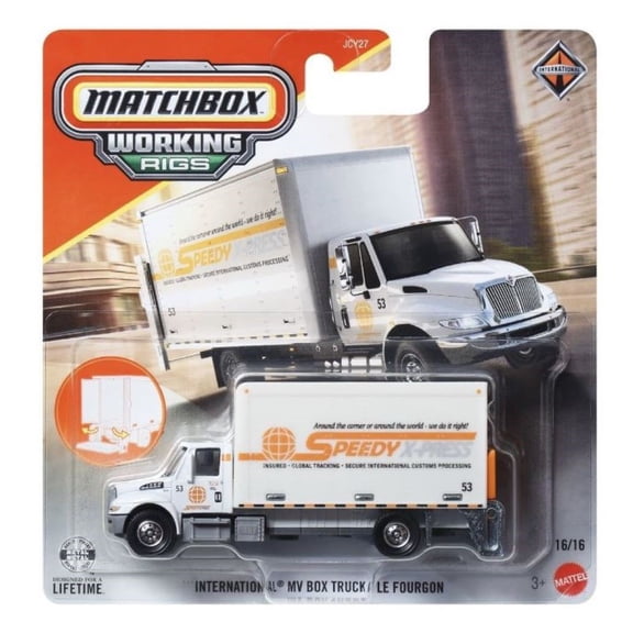 Matchbox International MV Box Truck Working Rigs New 2026