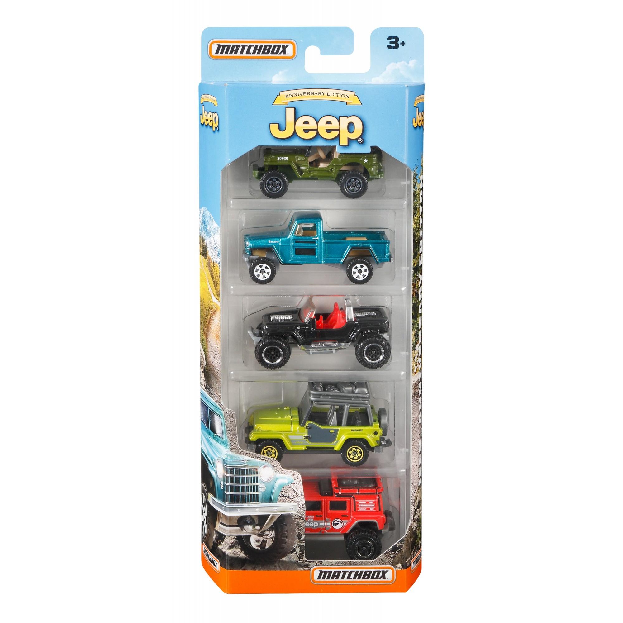 Matchbox Jeep 75th Anniversary 5-Pack - image 1 of 2