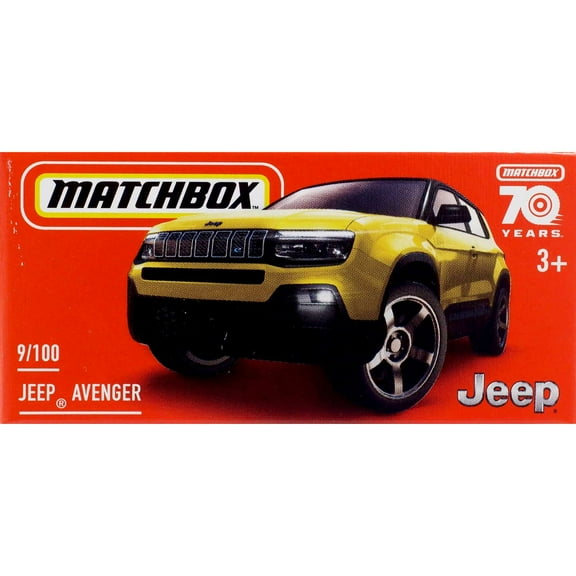 Matchbox Jeep Avenger Diecast Car