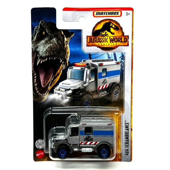 Matchbox Jurassic World 4X4 Scrambulance