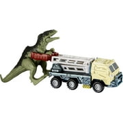 Matchbox Jurassic World Dino Transporters, 1 Vehicle & 1-2 Mini Dinosaurs