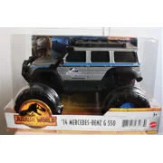 Matchbox Jurassic World Dominion 1:24 Scale Vehicle, '14 Mercedes-Benz G 550 Truck with Large Wheels
