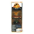 thumbnail image 1 of Matchbox Jurassic World Dominion Transport Trackers 1:64 Scale Vehicle & Dinosaur 5-Pack, 1 of 5