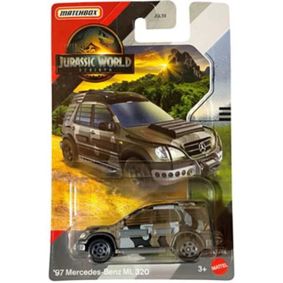 Matchbox Jurassic World Rebirth '97 Mercedes-Benz ML 320 Die-Cast Vehicle