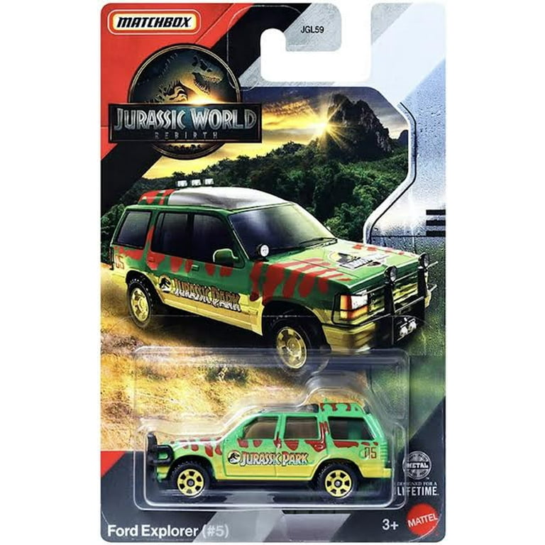 Matchbox Jurassic World Rebirth – Jurrasic Park Ford Explorer (1
