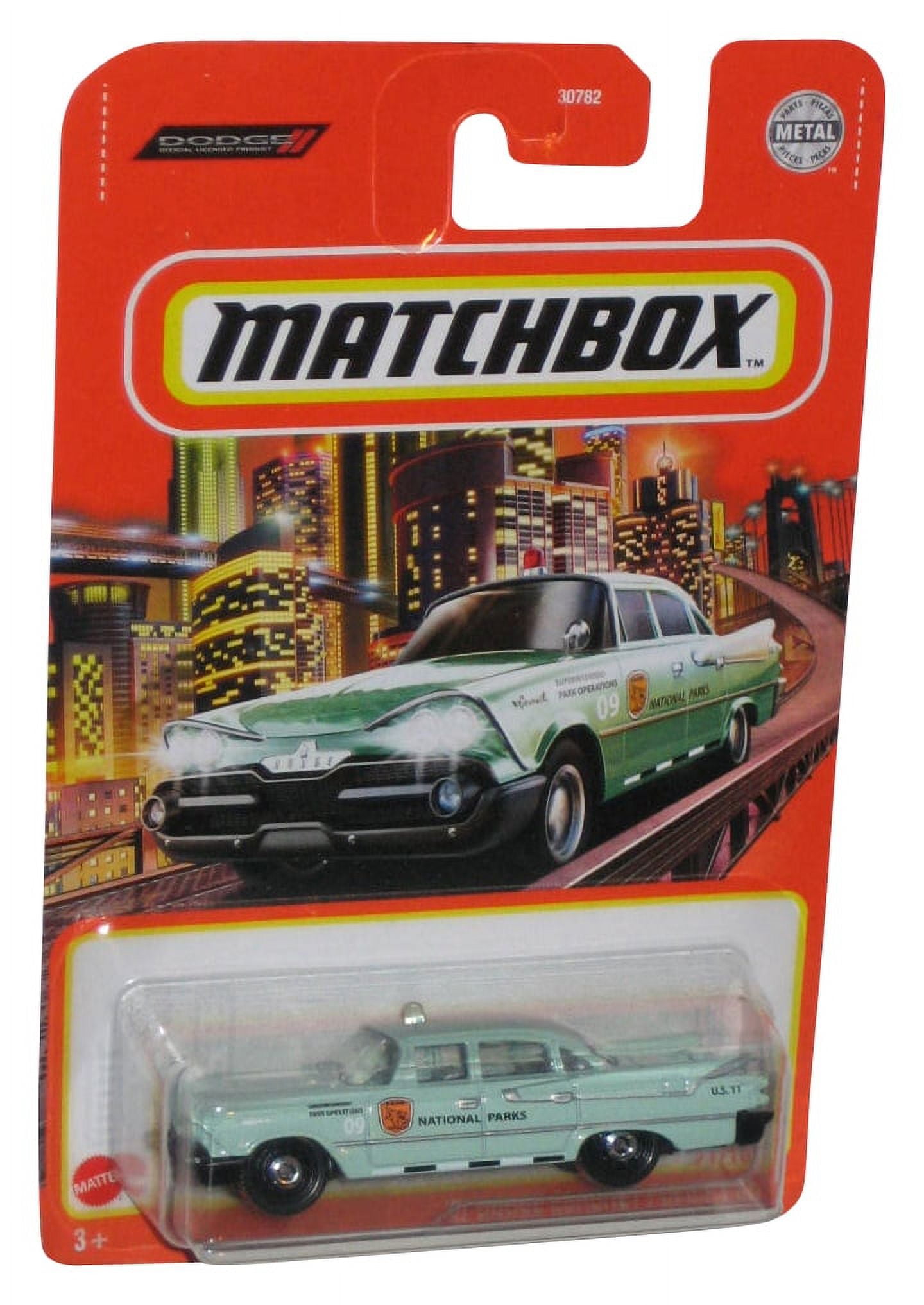 Matchbox Light Blue '59 Dodge Coronet Police Car (2020) Metal Toy