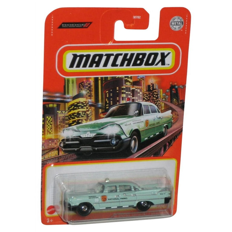 Matchbox Light Blue '59 Dodge Coronet Police Car (2020) Metal Toy