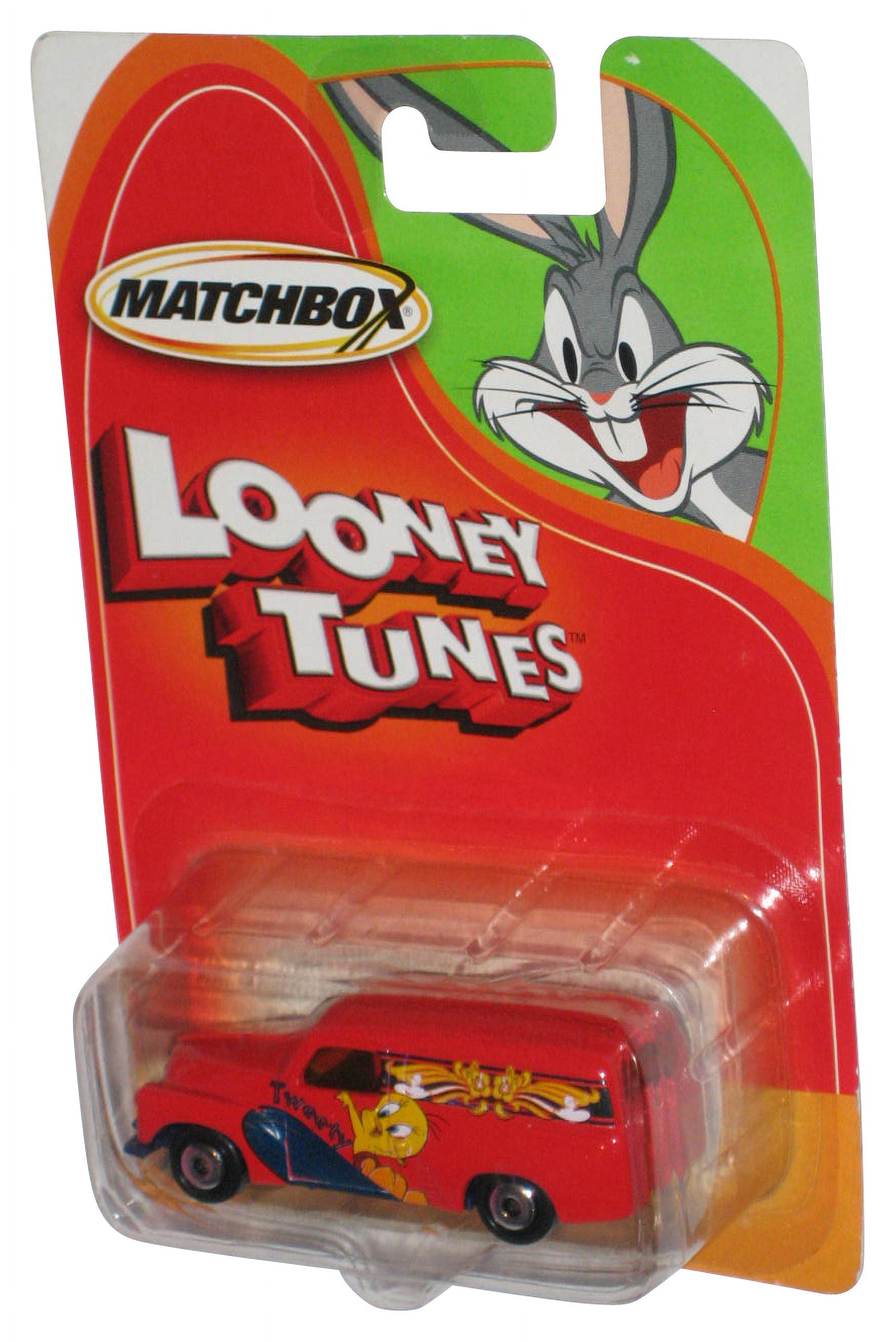 昭和レトロ ミニカーセット トミカ レズニー Matchbox ホットウィール Matchbox Looney Tunes Tweety Bird (2003) Mattel Red Panel Delivery