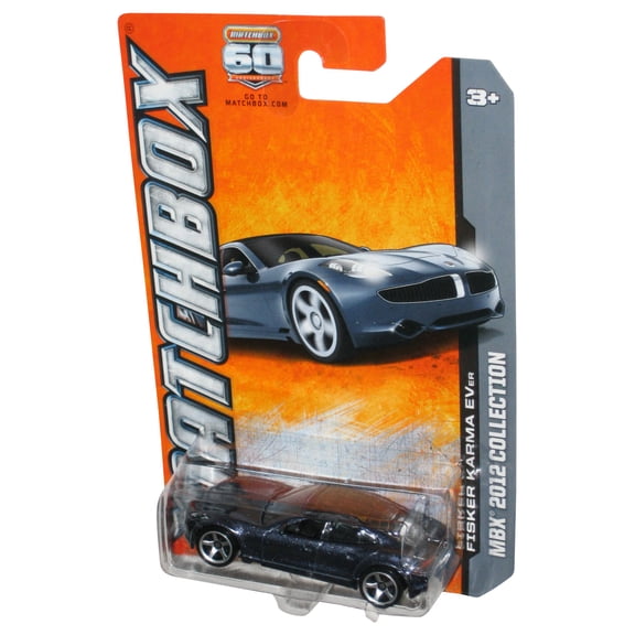 Matchbox MBX 2012 Collection Fisker Karma Ever Toy Car 7/120 - (Cracked Plastic)